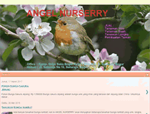 Tablet Screenshot of angelnurserry.com